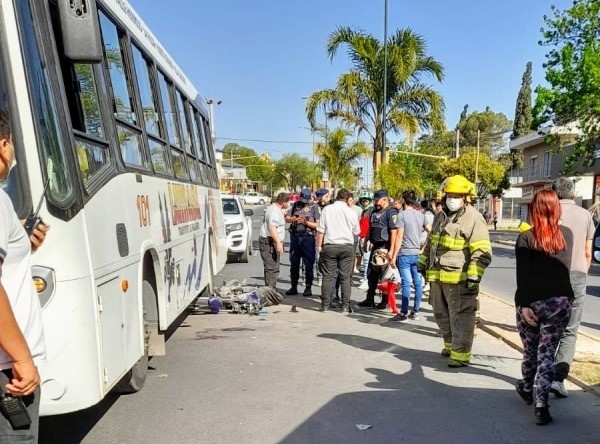 Muri&oacute; el joven motociclista accidentado en La Falda