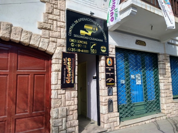 Villa Giardino: qued&oacute; inaugurado el Centro de Monitoreo de Seguridad Ciudadana