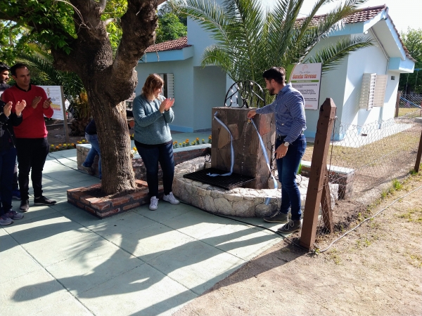 Dos importantes obras quedaron inauguradas en Valle Hermoso
