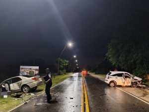 Dos personas murieron en un accidente en Tanti