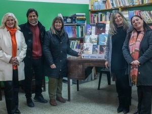 Valle Hermoso: se avanza en la conformación de la Biblioteca Itinerante