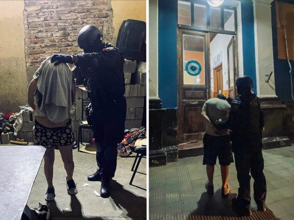 Cruz del Eje: detuvieron a una pareja que vend&iacute;a drogas en un puesto de chorip&aacute;n