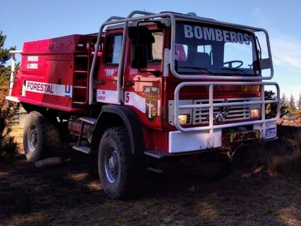 Bomberos controlaron el incendio en Cuchi Corral