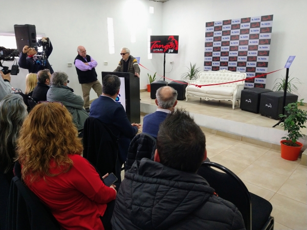 Inauguraron la nueva sala de prensa en el Anfiteatro de La Falda