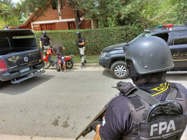 Controles antinarc&oacute;ticos en La Falda y Valle Hermoso
