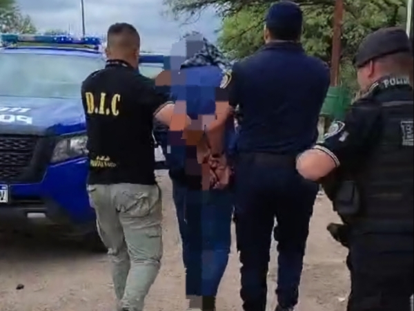 Un detenido y secuestro de arma de fuego en Charbonier