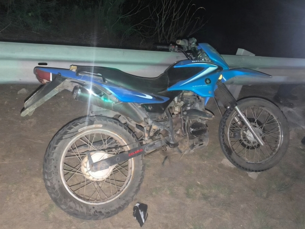 Grave accidente en la Ruta 38: un motociclista sufri&oacute; la amputaci&oacute;n de una pierna