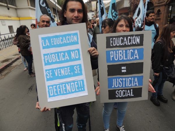 Sin clases: la UEPC adhiere al paro nacional del jueves