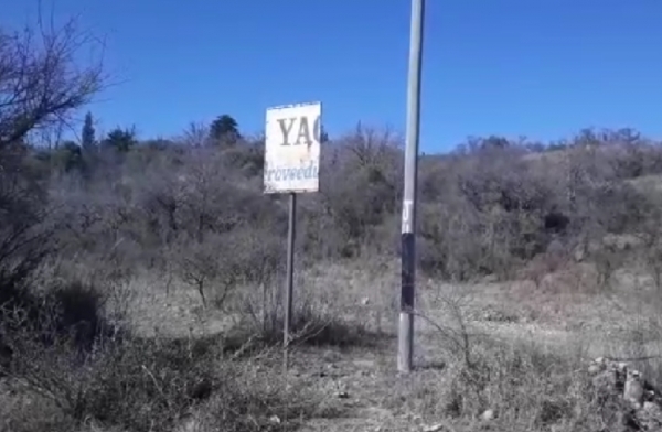 Denuncian usurpaci&oacute;n de terrenos en zona protegida de Valle Hermoso