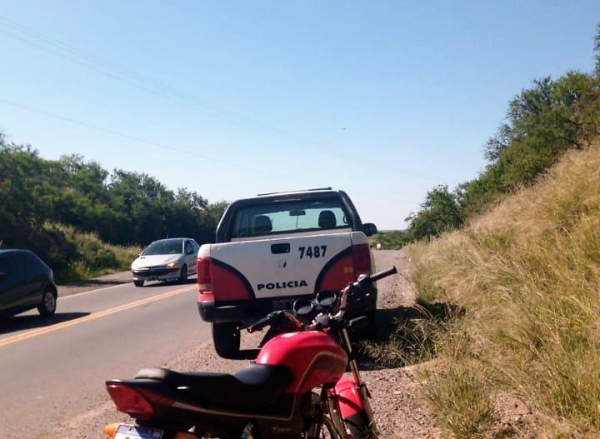 Dos heridos en un accidente en Capilla del Monte