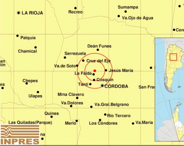 Otro m&aacute;s y van&hellip; un nuevo temblor se sinti&oacute; en Punilla