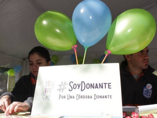 Marcado aumento en la donaci&oacute;n de &oacute;rganos y tejidos en C&oacute;rdoba