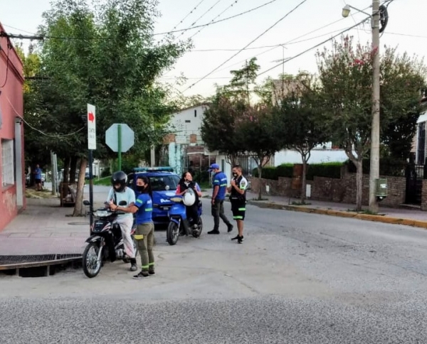 Varias motos retenidas por la ordenanza que proh&iacute;be ruidos molestos en La Falda