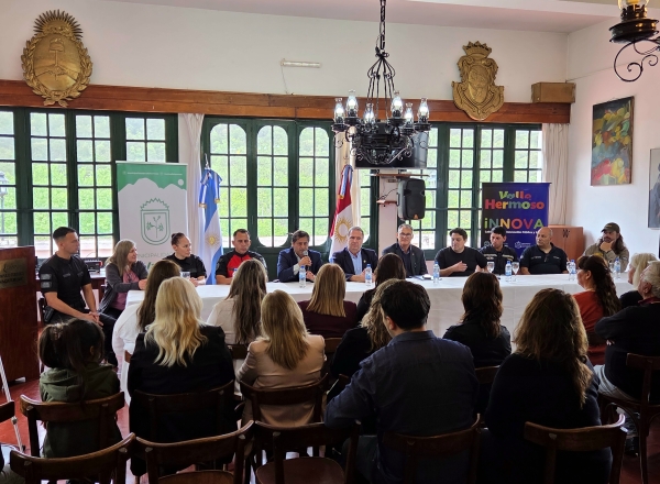 Se presentó en Valle Hermoso el Segundo Campamento Aeroespacial del país