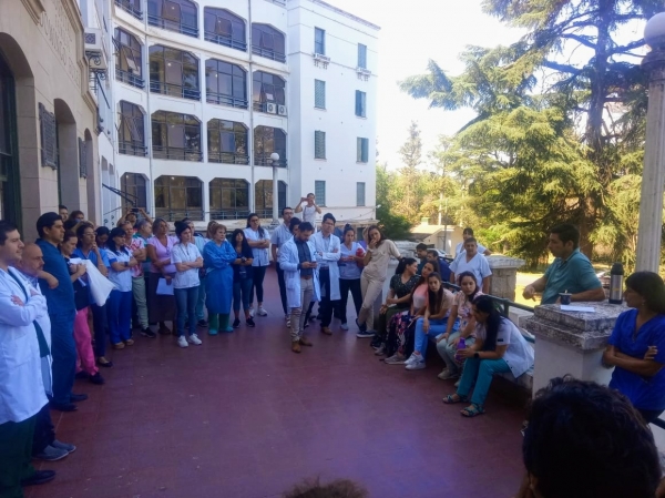 Domingo Funes: por el conflicto en Salud se mantiene el paro hasta el mi&eacute;rcoles