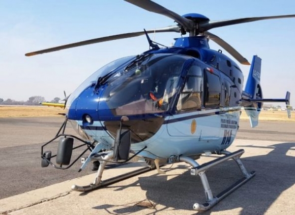 El helic&oacute;ptero de la Polic&iacute;a de C&oacute;rdoba sobrevuela la zona de La Falda y alrededores