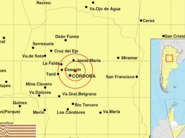 El lunes inici&oacute; con un nuevo temblor en Punilla