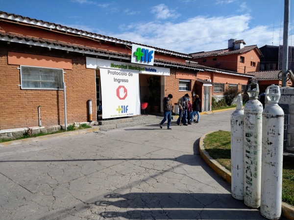 Menor herido de arma blanca en La Falda