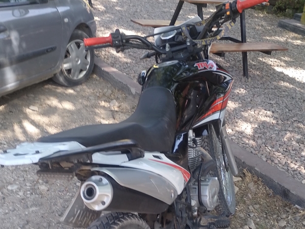 Motociclista herido por un derrame de gasoil en la ruta 38