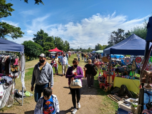 Huerta Grande: la tradicional feria americana, a pleno en Semana Santa