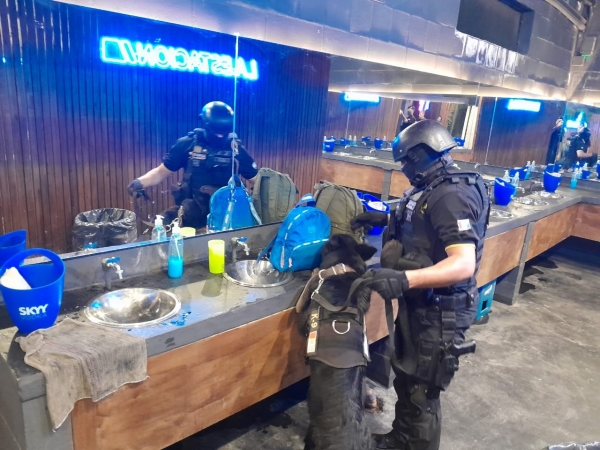 Secuestran drogas en una fiesta electr&oacute;nica en la Comuna de San Roque