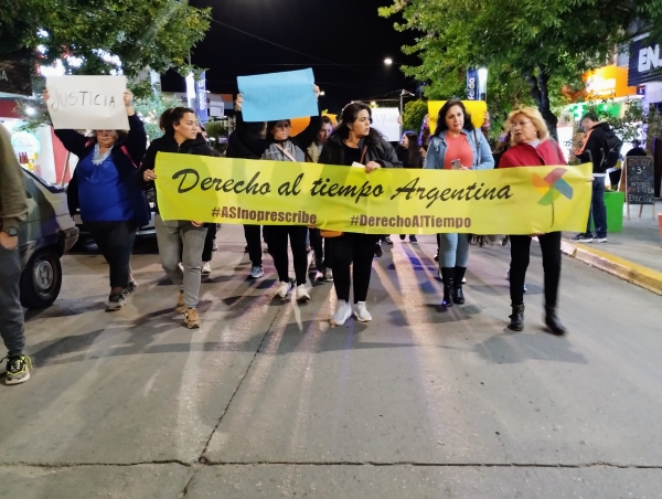 Marcharon en La Falda por el maltrato y abuso sexual infantil
