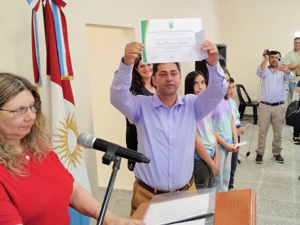 Spadoni: "que el vecino se quede tranquilo porque tenemos los valores por encima de todo"