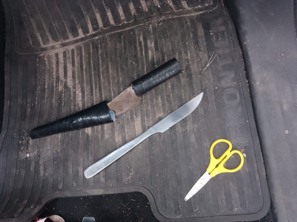 Dos detenidos en la terminal de La Falda