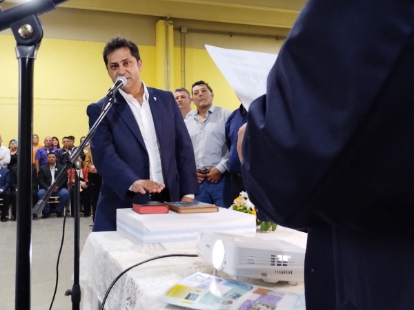 Spadoni ya cumple funciones como intendente de Valle Hermoso