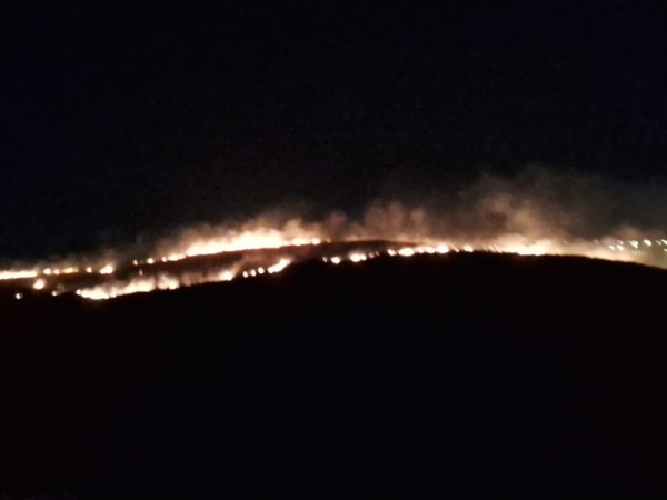 Bomberos contuvieron dos focos de incendio en Villa Giardino