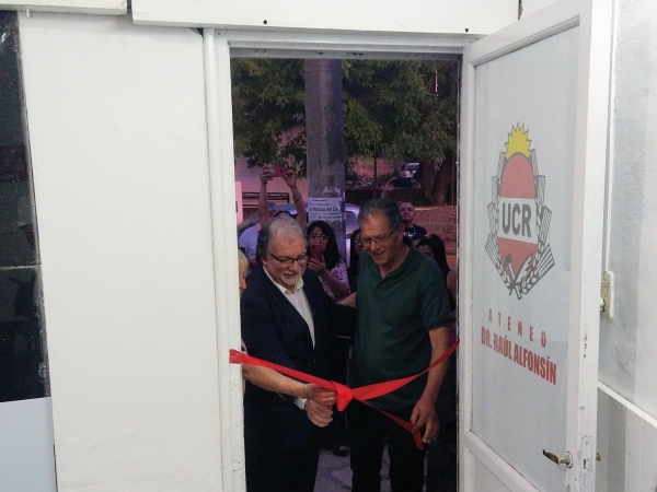 Inauguraron un ateneo de la UCR en Huerta Grande
