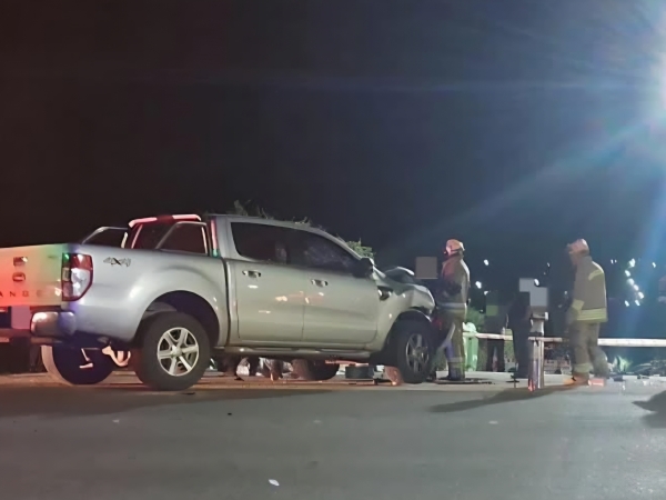 Accidente fatal en Tanti: joven motociclista muri&oacute; en un choque con una camioneta