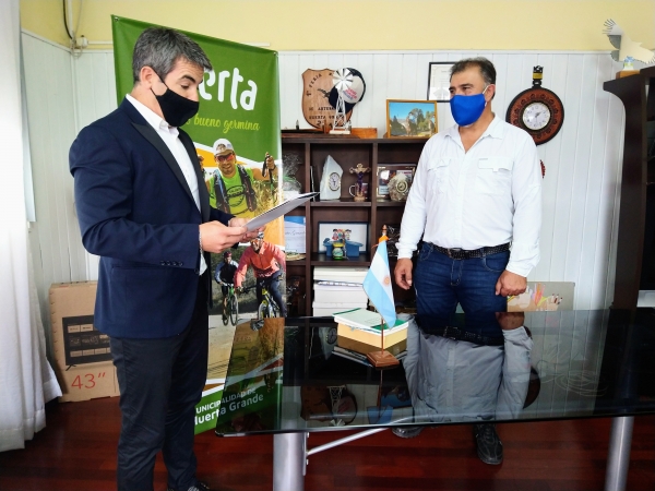 Marcelo Rodr&iacute;guez asumi&oacute; como secretario de Gobierno de Huerta Grande