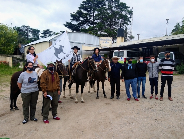 La Municipalidad de Valle Hermoso entreg&oacute; una ayuda econ&oacute;mica a los gauchos que har&aacute;n la peregrinaci&oacute;n del Cura Brochero