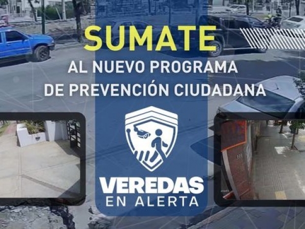 "Veredas en Alerta": el nuevo programa para la prevenci&oacute;n ciudadana en La Falda