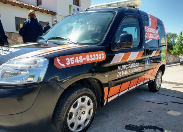 Valle Hermoso: el m&oacute;vil del Seguridad Ciudadana ya recorre las calles