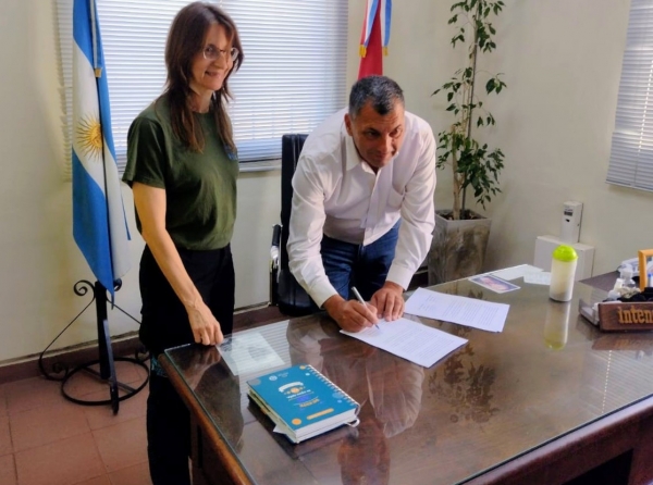 Villa Giardino se suma a un convenio con Provincia para la formaci&oacute;n en materia ambiental