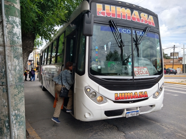 El boleto urbano en el centro de Punilla ya cuesta 500 pesos