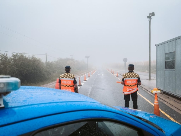 Recomiendan circular con precauci&oacute;n en rutas por la poca visibilidad