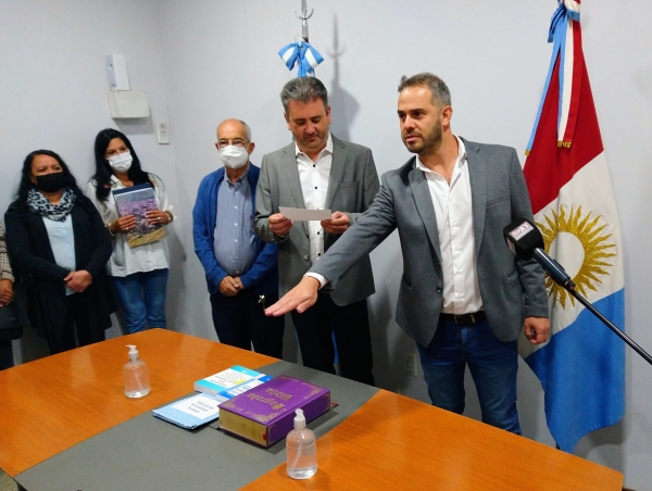 Gonzalo Mur&uacute;a asumi&oacute; como nuevo secretario de Gobierno de La Falda