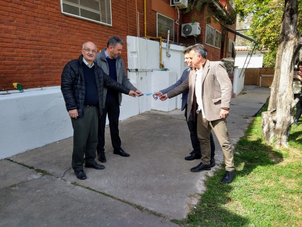 Gas natural y remodelaci&oacute;n de Sala de Partos y Maternidad, m&aacute;s avances en el Hospital de La Falda