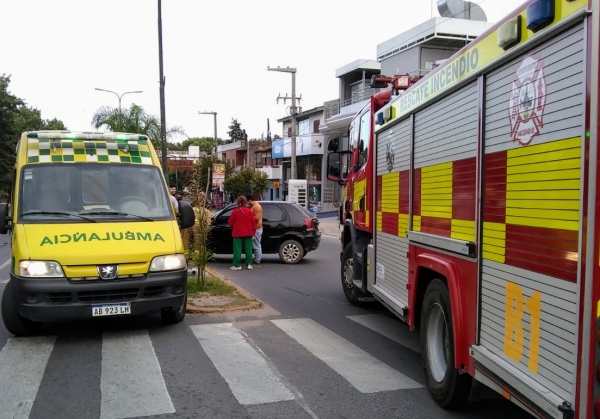 Dos heridos por accidentes de tr&aacute;nsito en La Falda