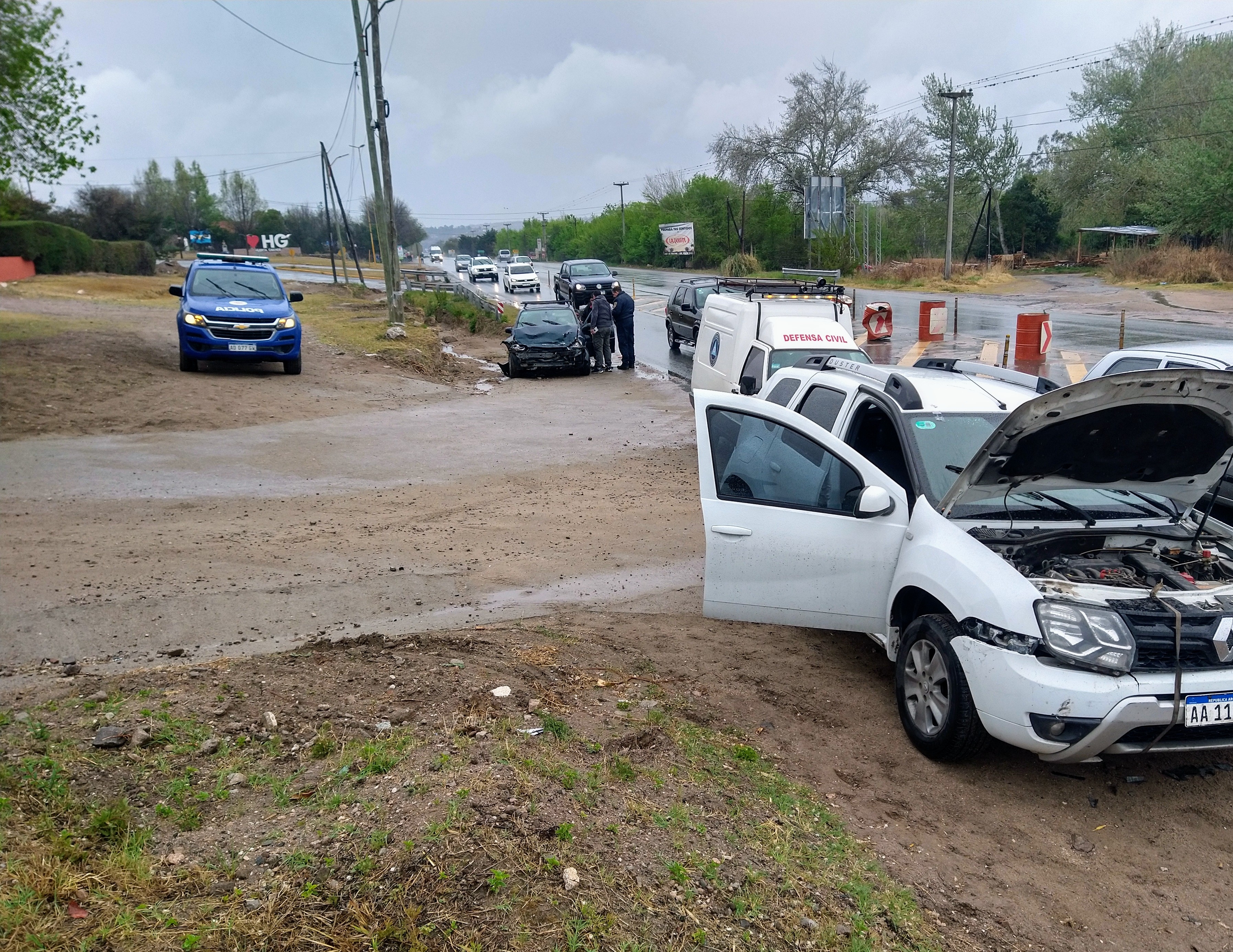 IAcceso norte de Huerta Grande: un punto crítico para los accidentes de tránsito